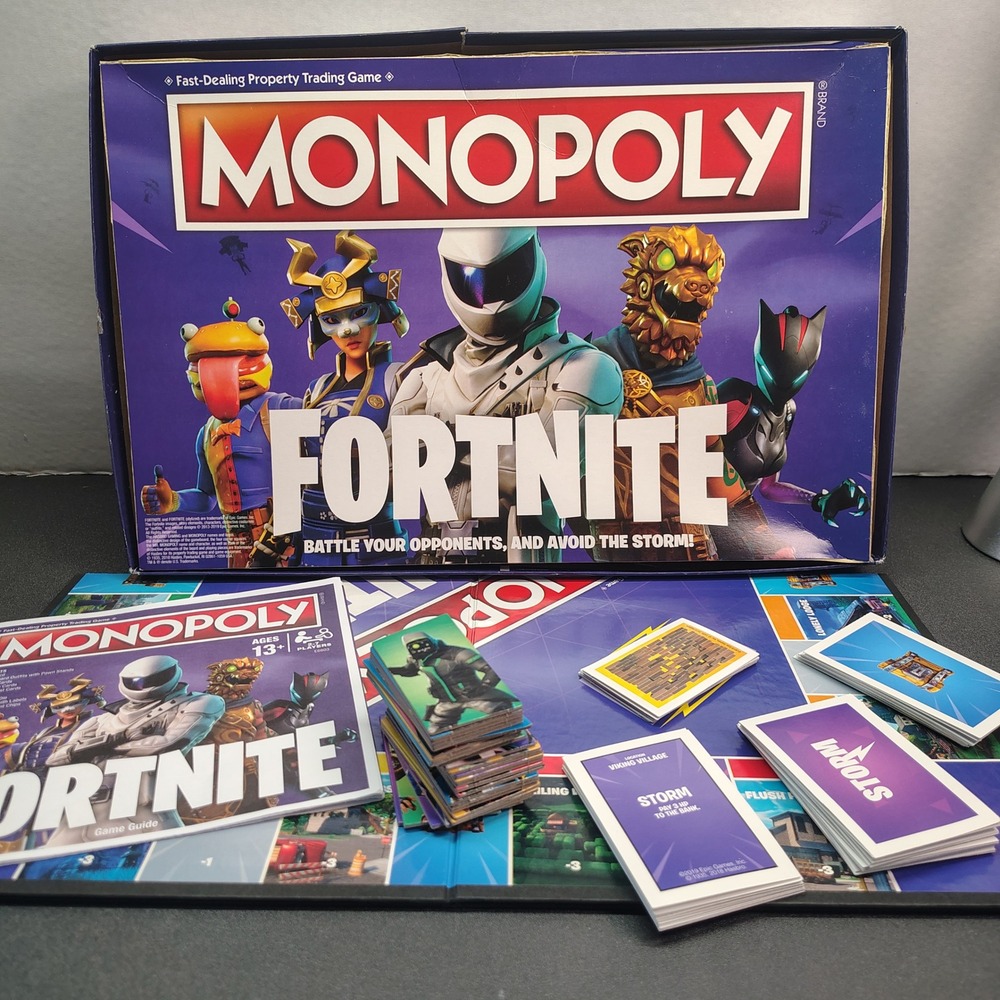 Hasbro Monopoly Fortnite Board Game (Battle Royale Strategy)